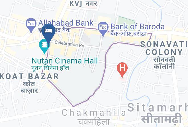 Sitamarhi - The Everest Hotel Maps