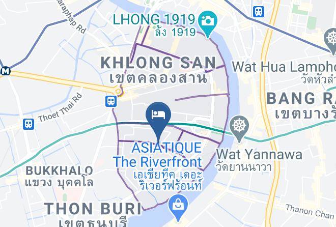 The Ex Capital Hotel Map