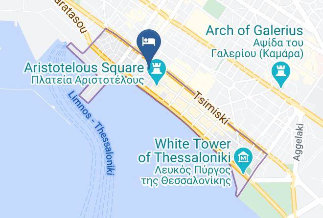 Salonica - The Excelsior Hotel Thessaloniki Maps