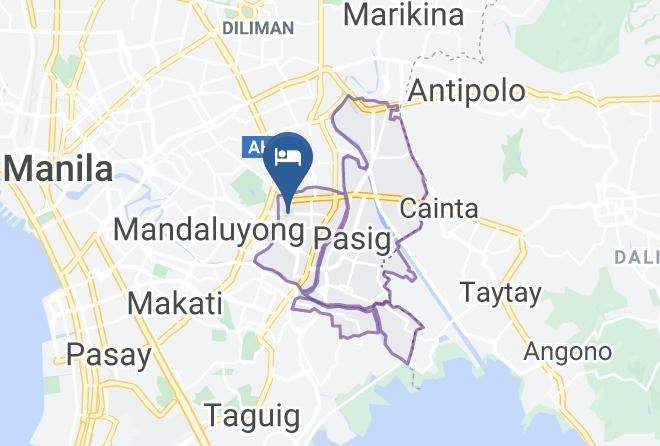 Metro Manila - The Exchange Regency Residence Hotel Maps