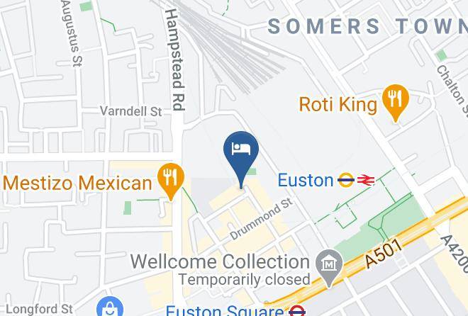 London - The Exmouth Arms Euston Maps