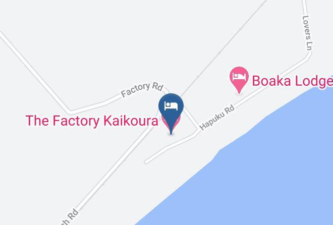 Kaikoura - The Factory Kaikoura Maps