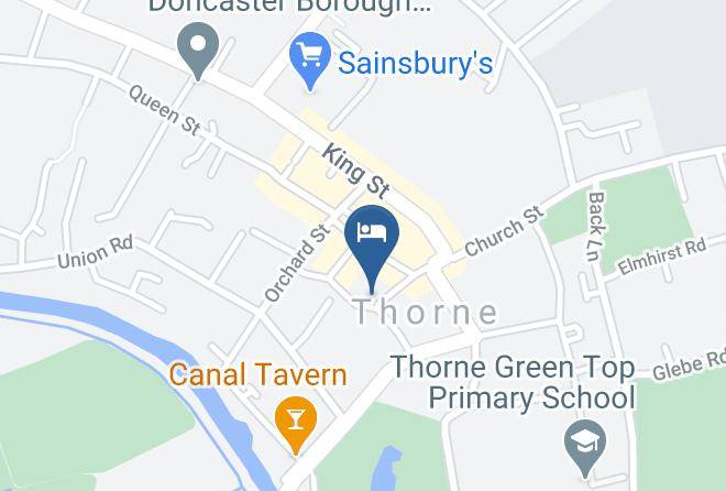 Doncaster - The Fair Green Hotel Maps
