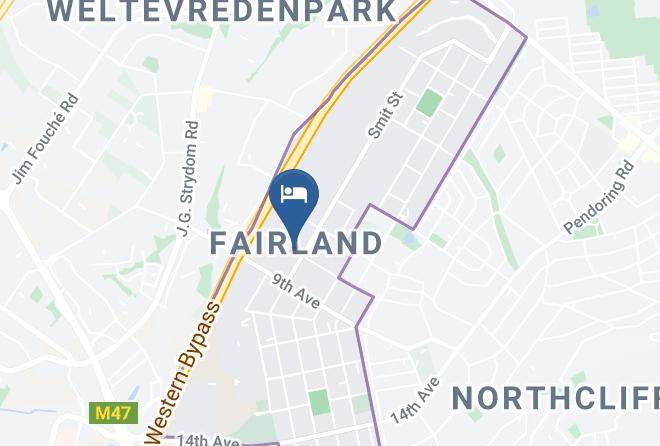 City Of Johannesburg - The Fairlands Hideout Maps