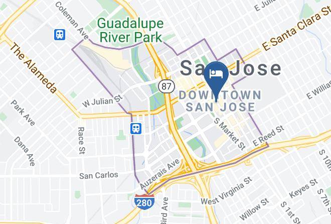 Santa Clara - Fairmont San Jose Maps