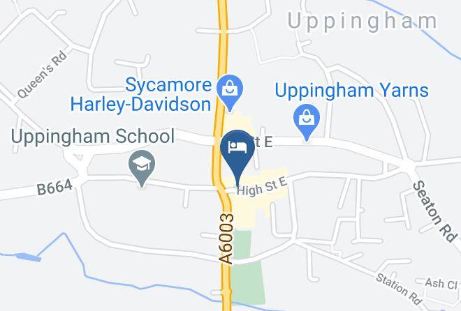 Rutland - The Falcon Hotel Maps