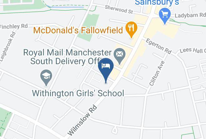 Greater Manchester - The Fallowfield Lodge Maps