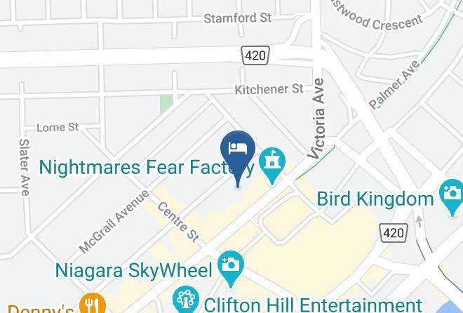 The Falls Hotel And Inn Map