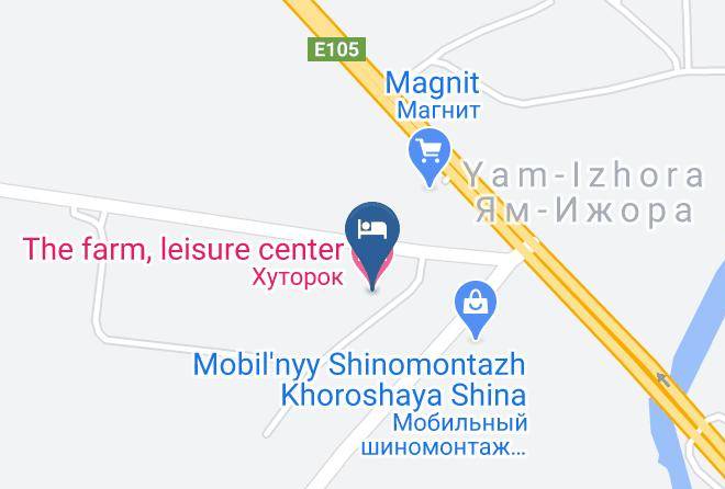 Tosnensky District - The Farm Leisure Center Maps