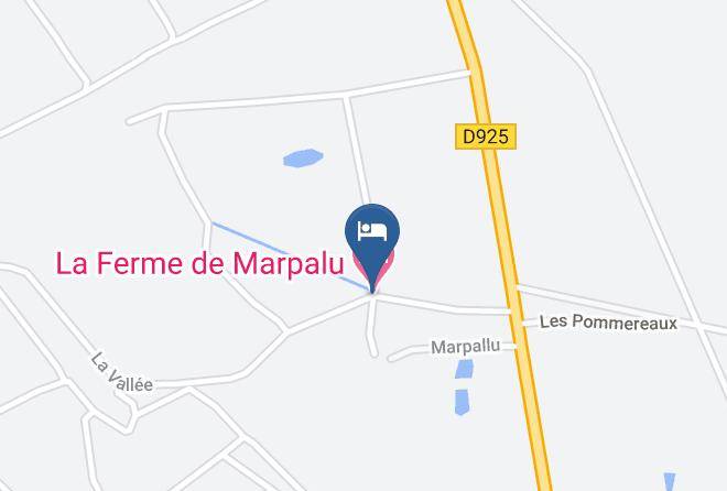 Loir Et Cher - La Ferme De Marpalu Maps