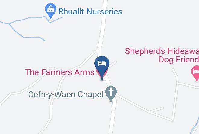 Denbighshire - The Farmers Arms Maps