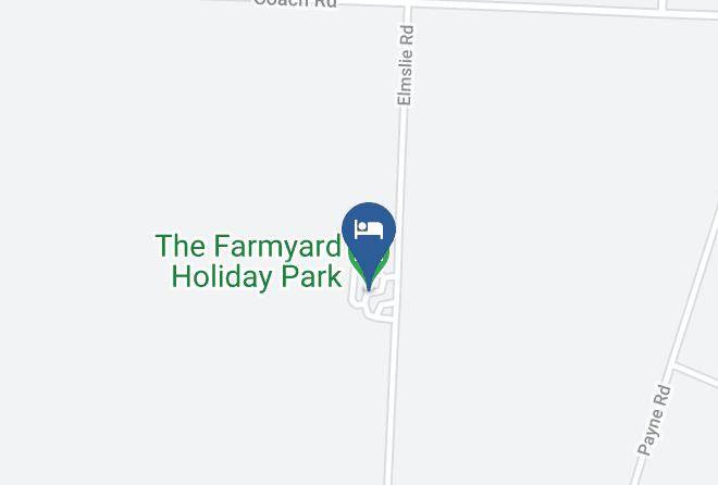 Timaru - The Farmyard Holiday Park Maps