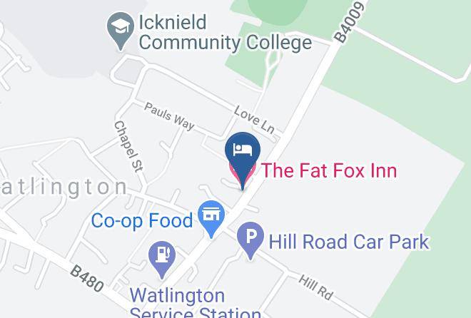 The Fat Fox Inn Map