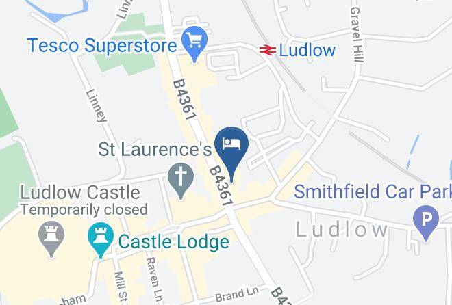 Shropshire - The Feathers Hotel Maps