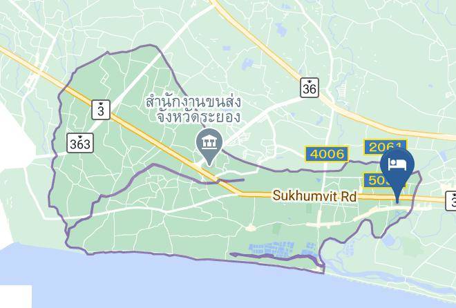 Amphoe Mueang Rayong - The Feeling Hotel Maps