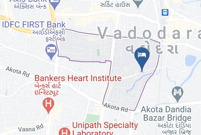 Vadodara - The Fern An Ecotel Hotel Vadodara Maps