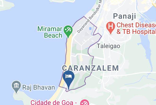 Panaji - The Fern Residency Miramar Maps