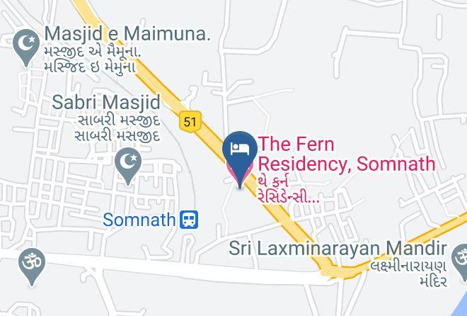 Somnath - The Fern Residency Somnath Maps
