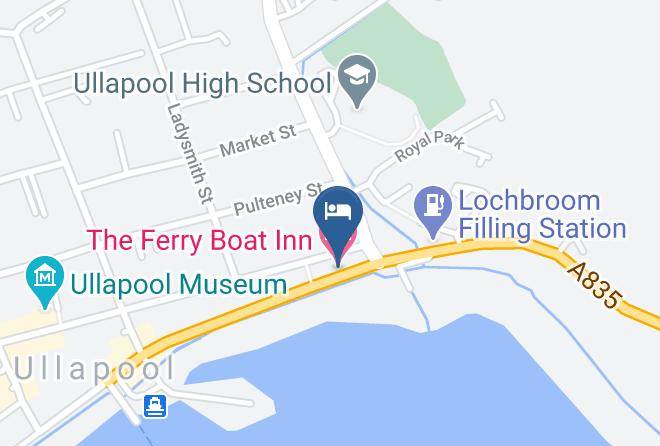 The Ferry Boat Inn Map