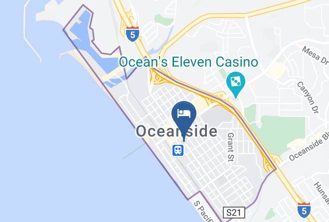 San Diego - The Fin Hotel Tapestry Collection By Hilton Maps