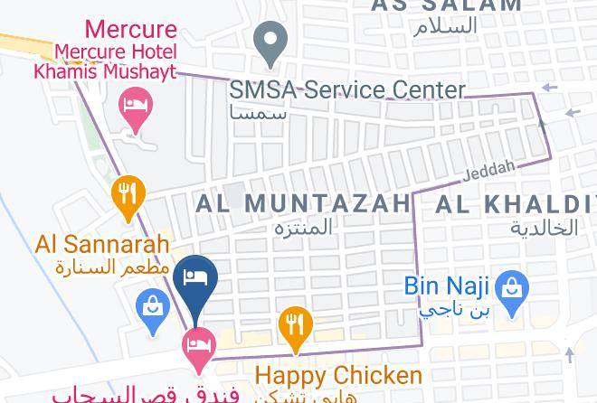 Khamis Mushait - The Finest Suites Of Residential Units Maps