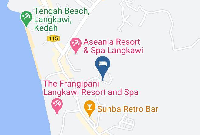 Langkawi - The Fint Hus Langkawi Maps