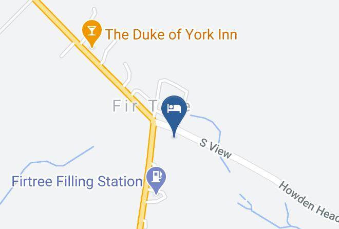 Durham - The Fir Tree Country Hotel Maps