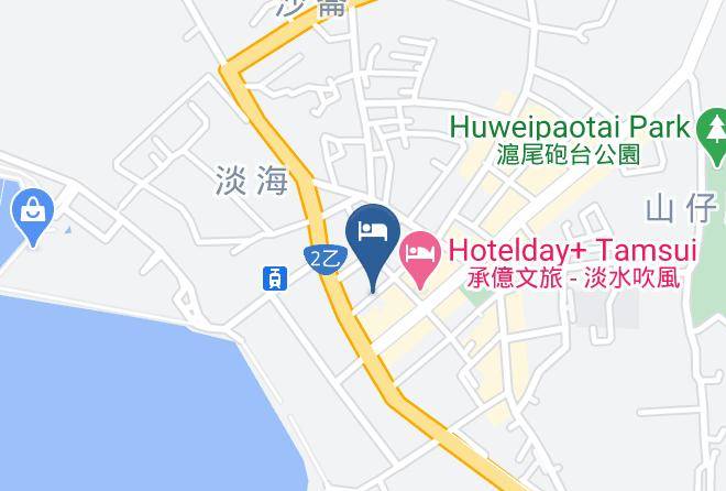 Tamsui District - The Fisher Hotel Maps