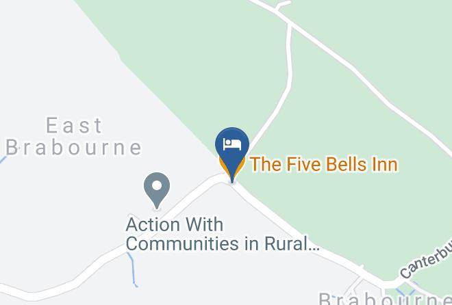 The Five Bells Inn Map