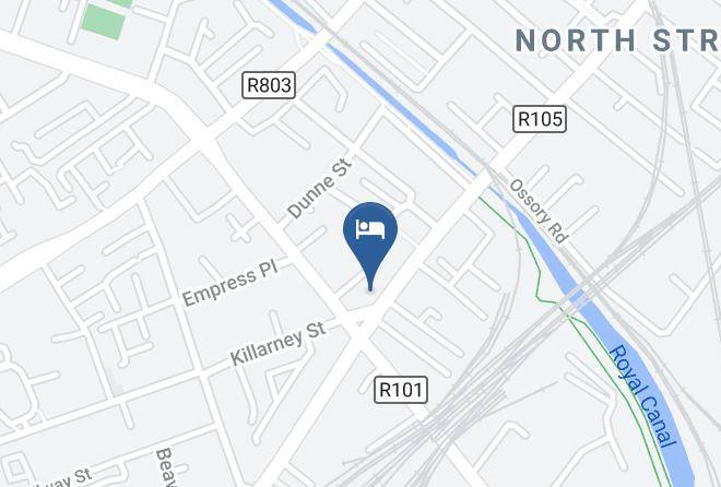 Dublin City - The Five Lamps Suites Maps