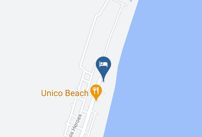 Puerto Morelos - The Fives Oceanfront Puerto Morelos Maps