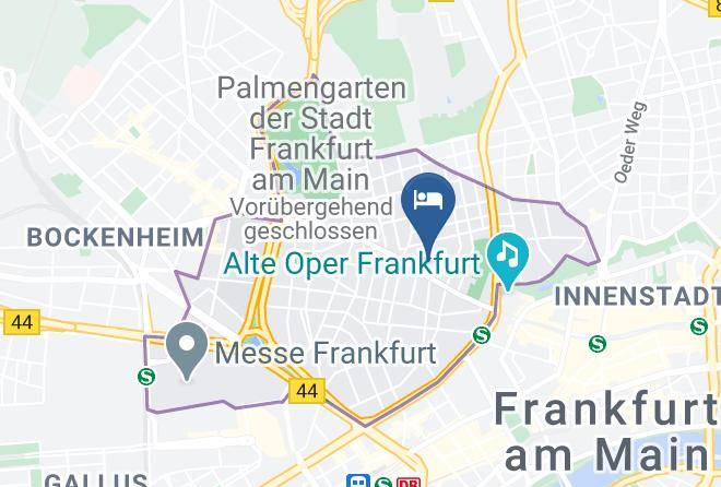 Frankfurt Am Main - The Flag West M Maps