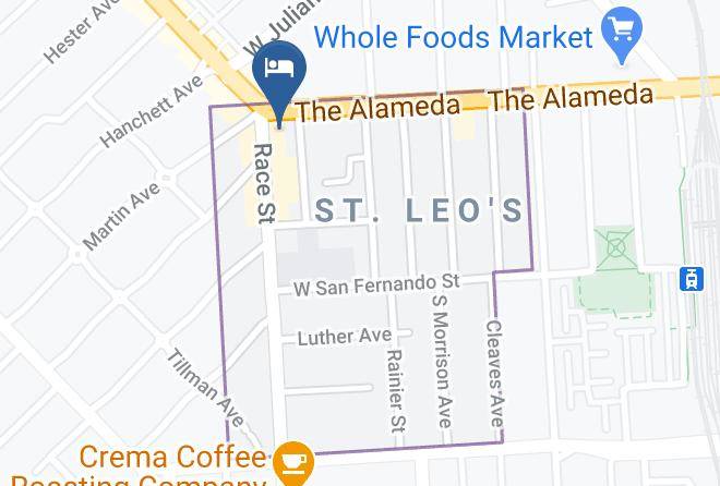 Santa Clara - The Flamingo Motel Maps