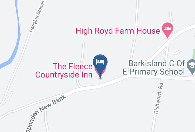 Calderdale - The Fleece Countryside Inn Maps