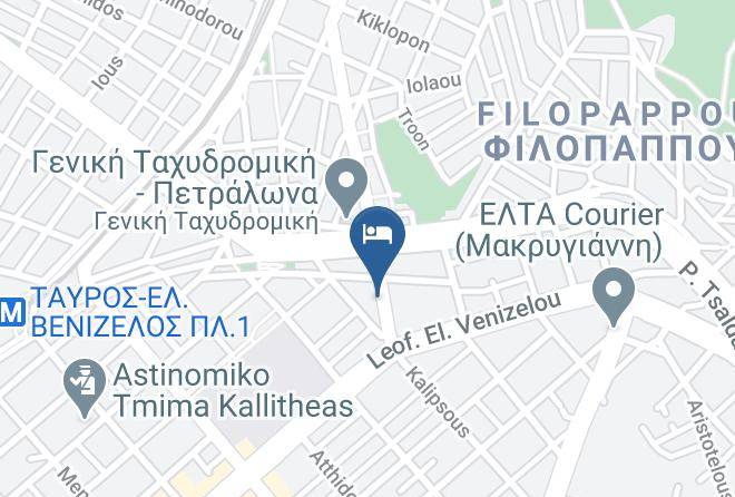South Athens - The Flirty Athens My Greek Vacations Maps