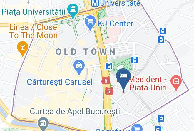 Bucharest - The Floor Piata Unirii Maps