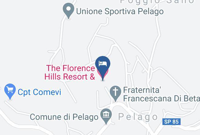 The Florence Hills Resort & Spa Map