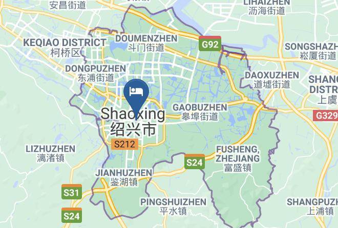 Shaoxing - The Flowers&pots Hotel Maps