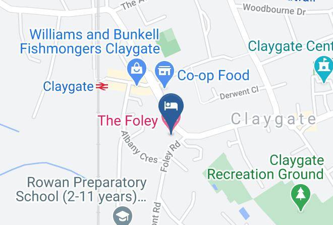 Surrey - The Foley Hotel Maps