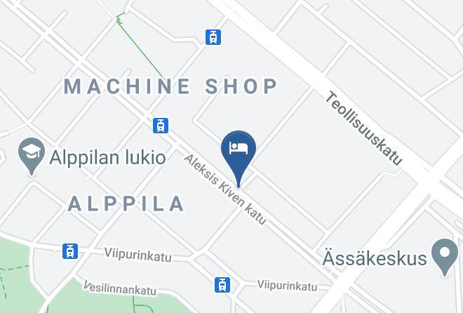 Helsinki - The Folks Hotel Konepaja Maps