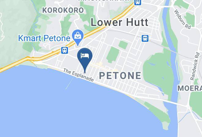 Lower Hutt - Foreshore Motor Lodge Maps