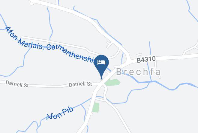 Carmarthenshire - The Forest Arms Pub & Restaurant Maps
