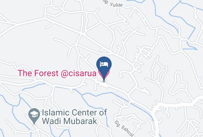 Bogor Regency - The Forest Cisarua Maps