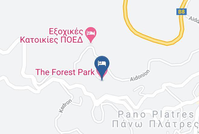Cyprus - The Forest Park Hotel Maps
