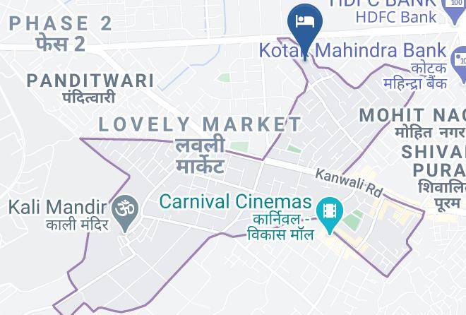 Dehradun - The Forest View Hotel Maps