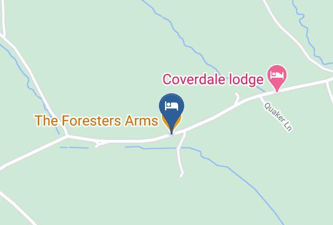 The Foresters Arms Map