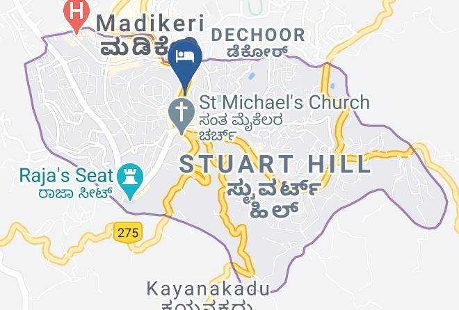 Madikeri - The Fort Mercara Maps