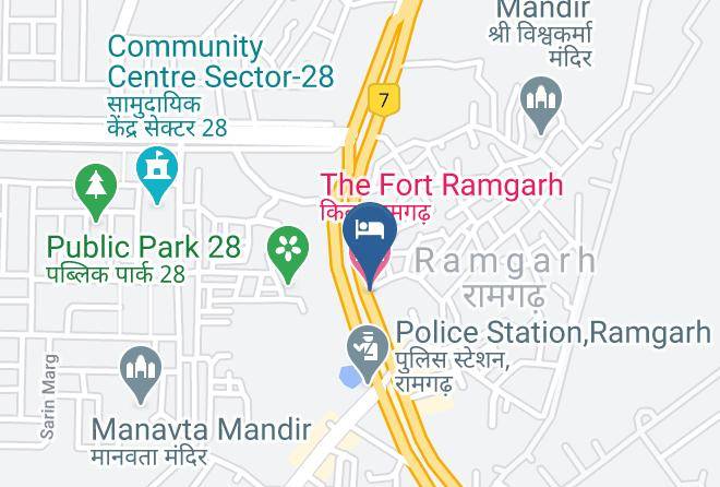 The Fort Ramgarh Map