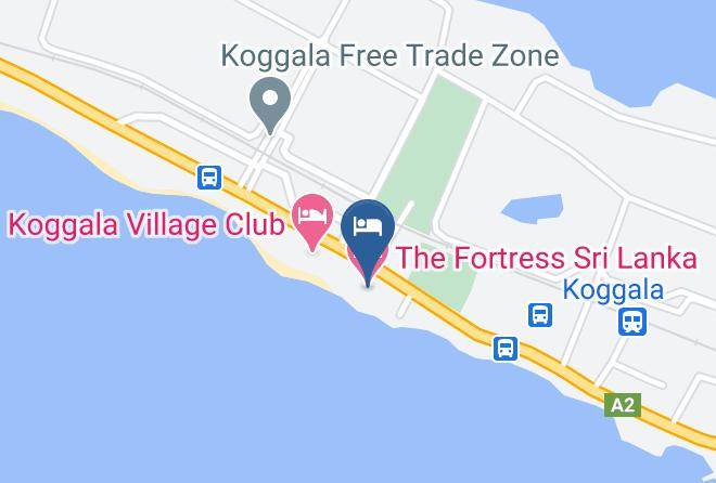 Galle - The Fortress Sri Lanka Maps