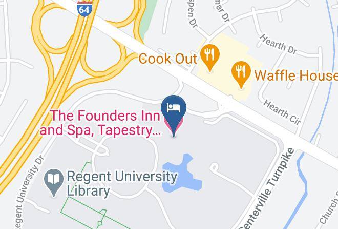 The Founders Inn And Spa Tapestry Collection By Hilton Map